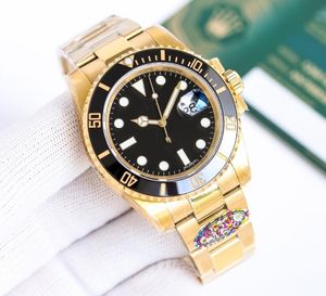 2024 Latest style QC Super Watch C Factory Version 3135 Automatic Movement Wristwatch Gold 40mm Ceramic Bezel Sapphire Glass Diving Men Watches