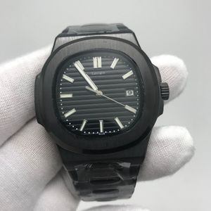 2019 New Fashion 19 Colors Mens 시계 자동 자체 와인딩 글라이드 진정 초침 Sapphire Glass Silver 시계 P-P Wristwatch3288