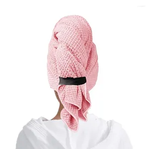 Handtuch Mikrofaser Haar Frauen Weiche Handtücher Duschhaube Trocken Schnell Trocknend Für Dame Turban Head Girl