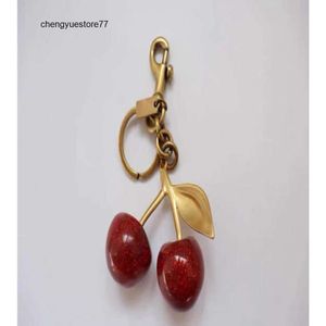 Keychain Cherry Style Red Color Chapstick Wrap Lipstick Cover Team Lipbalm Cozybag Parts Mode9126782