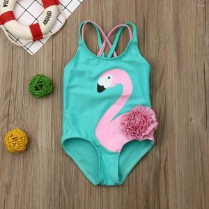 Rompers Toddler Baby Girls Flamingo Bikini Swimwear Swimsuit Beachwear Bathing Suit 6M-5Y