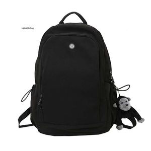 2024 sacos de cosméticos casos sacos de noite moda feminina mochila grande capacidade à prova dwaterproof água para meninas adolescentes escola lulu saco bonito estudante bookbag viagem mochila