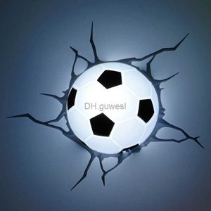 Nattlampor acecorner fotboll 3d led lampa vardagsrum sport kreativ lampdekoration nattljus leksak pojkar födelsedag barn yq240207