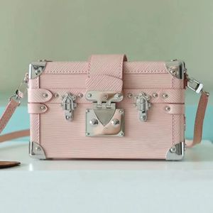 Neue Designer-Tasche, klassische Luxus-Kettenhandtasche, modische karierte Blumen-Umhängetasche, Damen-Designer-Umhängetasche aus Leder, Einkaufstasche, Schulranzen-Tasche