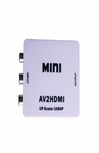 spedizione Mini AV al convertitore RCA Video composito o segnali a segnali Convertitore AV2HDMI per TVMonitor5809392