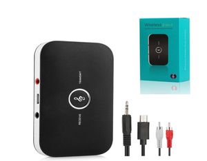 Bluetooth 5.0 O جهاز إرسال جهاز الاستقبال 2 في 1 3.5 مم AUX Wireless Music Adapter USB Dongle for Car Kit TV PC Headphone1575301