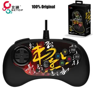 Game Controllers Original Betop BEITONG Fighting Gamepad BTP-C3 USB Wired Control Arcade Joystick For Android TV PC Computer PS3