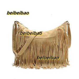 Evening Bags Designer Bags Fringed Travel Handbag Large Weekender Shoulder Bag Woman Tendency Leather Boho Tassel Purse Fashion Luxury Bag Gift Women Stores 2024