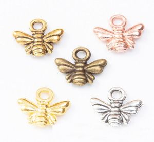 Whole Fashion Alloy Insect Charms Multi Color Animal Bee Charms 1011mm 200pcs AAC10404176896