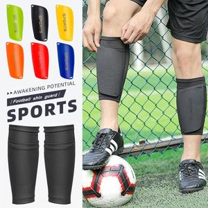 1Pair Soccer Football Shin Guard Vuxna tonåringar Barn Sockor Kuddar Professionella Shields Legging Shinguards ärmar Skyddsutrustning 240124