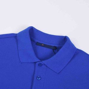 Designer Luxury Men's Tees Polos V V V Letter Polo Shirt Letter logo embroidery Lapel Pure Cotton Knit Cottons Bead Printed Fabric Matching Collar Men Clothing