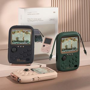 2023 Handheld Retro Game Console Power Bank 6000mah Capacity 32 Inch Soft Light Color Screen 10000 Games Portable Machine 240123