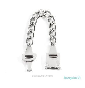 2021 New Hand Catenary Metal Function Chain Bracelet Fashion High Street Hip Hop Unisex Couples Alyx Belt My5q9026341