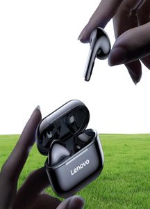 Портативные наушники с усилителем для видео, оригинальные наушники Lenovo lp40 pro 50, захватывающий звук TWS с микрофоном, сенсорное управление 1150482