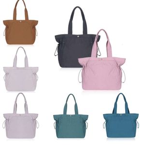 أعلى جودة Lululemens Belt Bag Side Cinch Nylon Facs Designers Clutch Handprack Handpag Hobo Womens Weeken Bag Bag Cross
