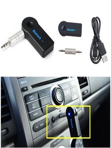 Novo real estéreo 3.5 blutooth sem fio para música do carro o adaptador receptor bluetooth aux 3.5mm a2dp para fone de ouvido receptor jack handsfree3143067