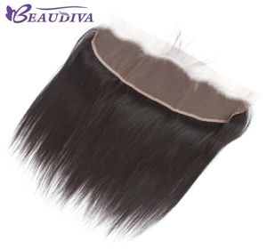 beva 13x4ブラジルのストレートヘアレース正面自由パーツ100％人間の髪8-20インチナチュラルカラーバージンヘア無料出荷7837522