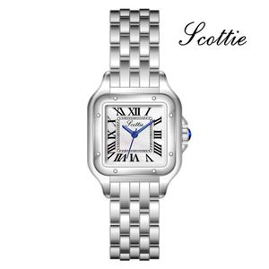 Zegarek wysokiej jakości Luksusowa marka klasyczna kolorowa diament Diamond Panthere Fashion Watch Watch Ladies Quartz Wristwatch Kobiet Clo330