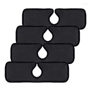 Table Mats 4Pcs Kitchen Sink Mat Absorbent Washable Backsplash Guard Splash Water Catcher Pad Drip Protector Dish Drying Countertop