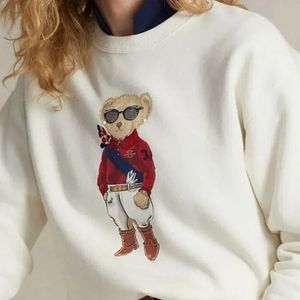 سحب هوديي اسحب Femme Ralph Womens Polo Sweatershirt قميص طويل القمصان Laurens Laurens Autumn Top Woman Hoody Little Bear Pullover Wholesale 2A