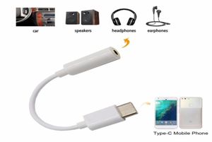 Adattatori USB TypeC a 35 mm o Altoparlante femmina Auricolare Microfono Cuffie Jack Covertor Cavo per Xiaomi 6 Huawei p9 LeEco Pr7256842