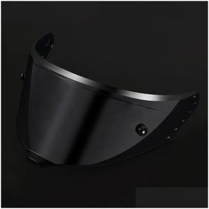 Capacetes de motocicleta compatíveis com Gsb-361 Sun Visor Fl Face Shield Street Motorcycles Capacete Wind Sunsn Lens Anti-Scratch Drop Entregar Otk3P