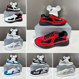 Erkek Kadınlar Sıradan Ayakkabı Tasarımcısı Lüks Bahar Kadın Erkek Moda Parlak Deri Mesh Sıradan Ayakkabı Rahat Nefes Alabilir Klasik Sneaker Açık Mekan Koşu Ayakkabıları