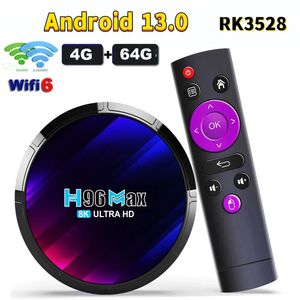 H96 Max RK3528スマートテレビボックスAndroid 13 Rockchip 3528 Quad Core Support 8K Video Wifi6 BT50メディアプレーヤーセットトップレシーバー240130