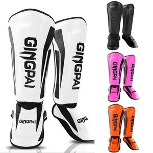 Protezione per caviglia Protezione per gambe professionale Kickboxing Muay Sparring MMA Shin Boxing Attrezzatura da combattimento addensata AnkleProtective 240124