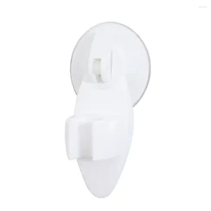 Banyo Aksesuar Set Emme Bardağı Duş Başlığı Tutucu Sprinkler Banyo Braketi (Beyaz)