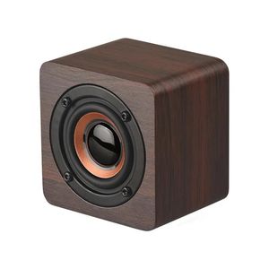 Wireless Subwoofer Bass Powerf Sound Bar Music For Smartphone Laptop Portable Speakers Wooden Game Music Bluetooth Speaker 28HF0