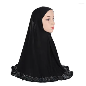Etniska kläder muslimska kvinnor drar på omedelbar hijab bonnet halsduk turban en bit amira bönhatt islamiska niqab sjal