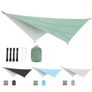 Tendas e abrigos Sun Shade Sail Shelter Tenda Impermeável UV Resistente Pátio Dossel Respirável Praia Férias para Jardim