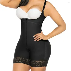 Damen Shapers Fajas Colombianas Shapewear für Frauen, feste Bauchkompression, postpartale Kontrolle, Body Shaper, BuLifter-Body