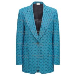 Designer feminino blazers jaqueta ternos roupas primavera outono novas letras clássicas lançadas topo