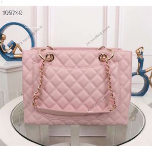 5a Designer-Damentasche, rosa Kette, Umhängetasche, große Tragetaschen, hochwertige Kaviar-Leder-Schaffell-Handtasche, Umhängetaschen, Handtasche
