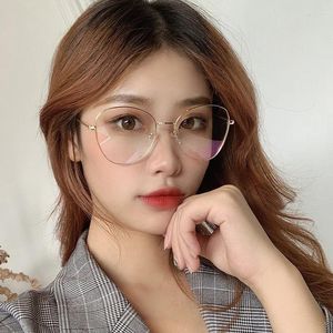 Sunglasses Frames High Quality Glasses Men Women Butterfly Shape Blue Light Blocking Women's Style Eyeglasses