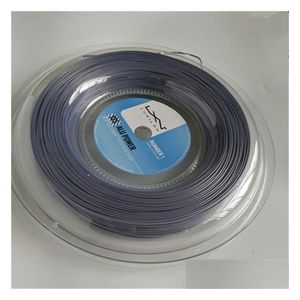 Rakiety tenisowe Strings Jakość Luksilon Big Banger Alu Power Racquet String 200m Gray Kolor taki sam jak oryginalna dostawa upadku sporty wyprzedzające otujz