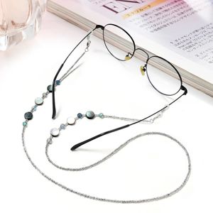 眼鏡メガネチェーンマスクチェーンネックレスホルダー女性のためのラニヤードスタイリッシュなサングラス読書眼鏡チェーン240202