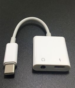 2 In 1 Dual Typ C Jack kopfhörer Adapter Für Samsung S20 Hinweis 20 Huawei P40 USB-C zu 3,5mm AUX o Kopfhörer Splitter Lade Konverter6174437