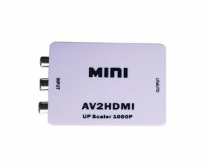 spedizione Mini AV al convertitore RCA Video composito o segnali a segnali Convertitore AV2HDMI per TVMonitor9967710