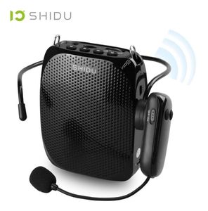 SHIDU S615 Ультра беспроводной усилитель голоса Портативный UHF Mini o Динамик USB Lautsprecher Для учителей Туристический инструктор по йоге 2111238164171