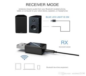 2 in1 Bluetooth Receiver Transmitter 3.5mm AUX 5.0 Adapter For Headphone Speaker Wireless o TV9042620