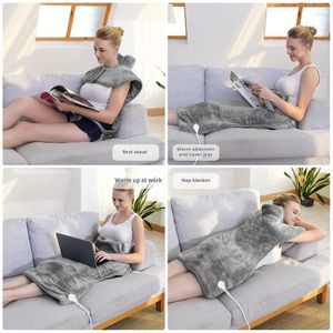 Одеяла грелка для шеи и плеч защита спины электрическая шаль многофункциональный теплый компрессионный жилет моющееся одеяло