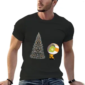 Erkek Tank Tops Merhaba Noeller Merry Kerbal Uzay Arapı Programı Yıl Hediye T-Shirt Hızlı Kurutma Erkekler Komik T Shirt