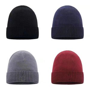 High quality best selling Winter beanie men women leisure knitting polo beanies Parka head cover cap outdoor lovers fashion winters knitted hats skull caps