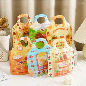 Geschenkpapier 10 Stück Party Goody Bag Süße Verpackungsbeutel Niedliche Snackplätzchen Kindertagsgeschenke mit Griff Geburtstagskind Krippe