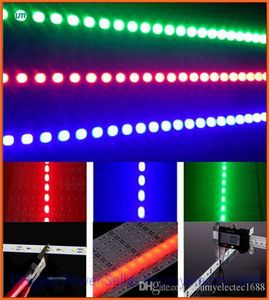 Super Bright 100m SMD 5630 72LEDS LED RIDID BAR LIGHT DC 12V 하드 LED 스트립 따뜻한 화이트 콜드 흰색 붉은 녹색 블루3190373
