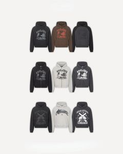 Y2k Schwarz Retro Akimbo Schießen Haus Druck Muster Männer Hoodie VICINITY Mode Zip Up Hoodies Harajuku Straße Sweatshirt 240126