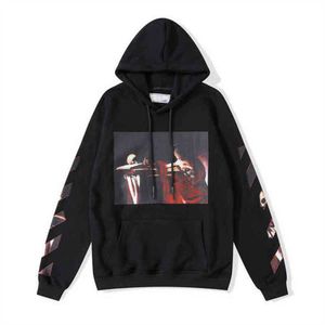 1:1 dupes Reps hoodrich Pull с длинным рукавом с капюшоном-поло женская толстовка с капюшоном на молнии y5k толстовка на молнии мужская дизайнерская Hoddie Offwhite толстовки Felpa Offs белые толстовки